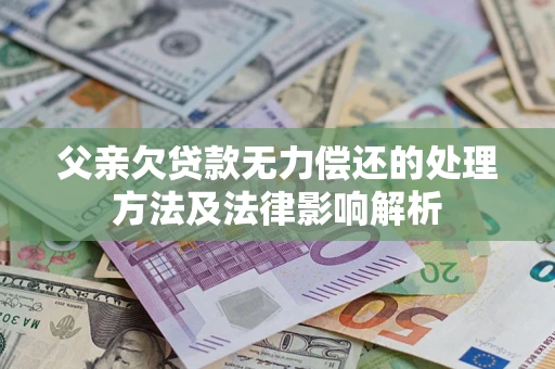 济南父亲欠贷款无力偿还的处理方法及法律影响解析