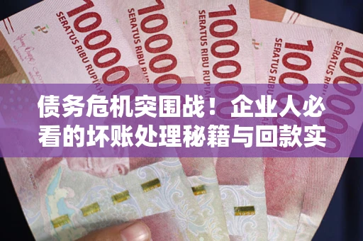济南债务危机突围战！企业人必看的坏账处理秘籍与回款实战指南